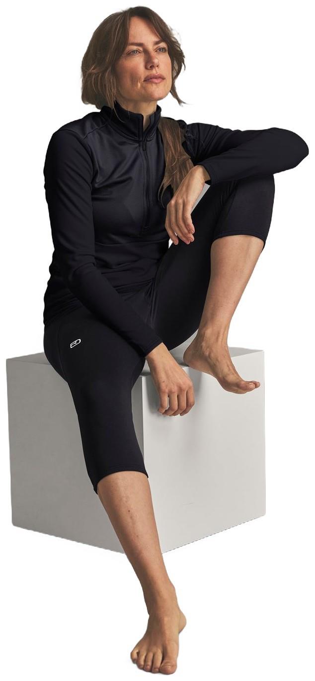 Fleece Light Short Pants - Womens - black raven 1