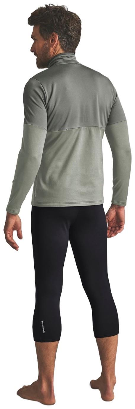 Fleece Light Zip Neck - Mens - green sage 1