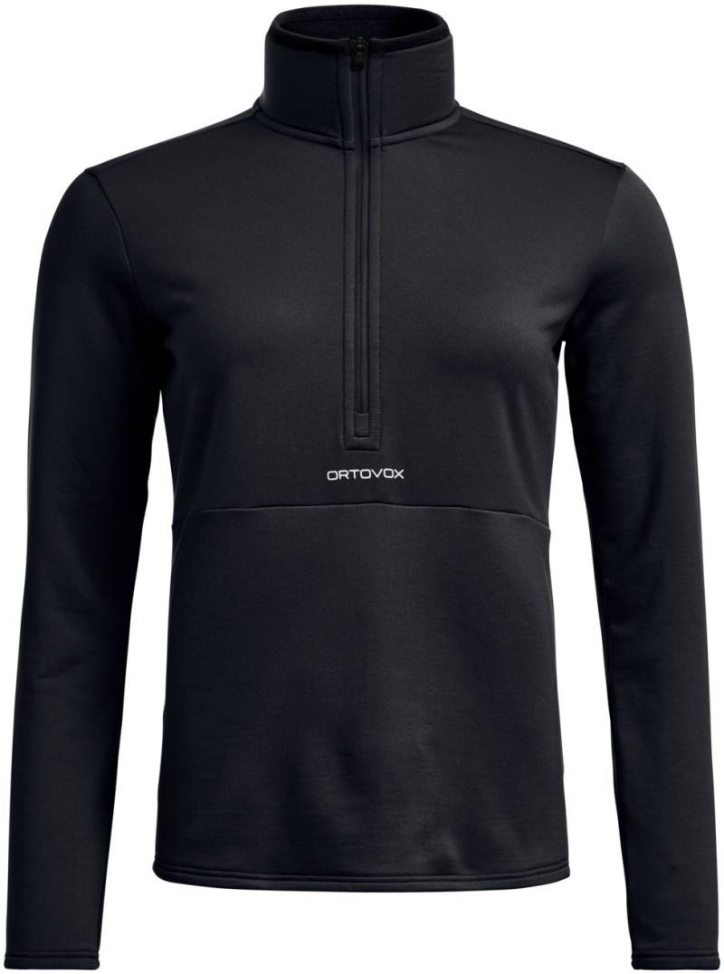 Fleece Light Zip Neck - Womens - black raven 1