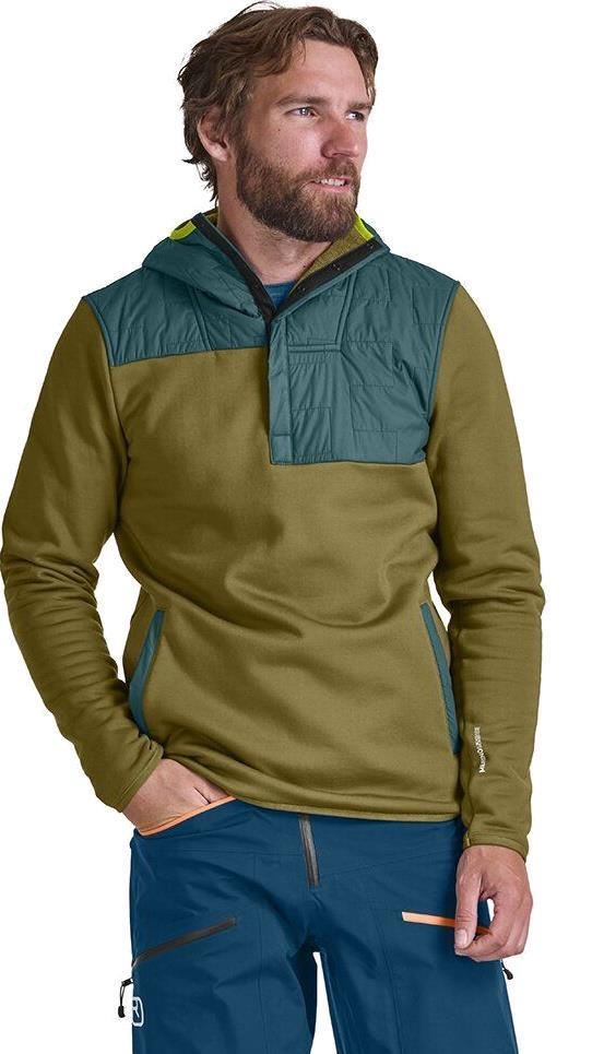 Fleece Plus Anorak - Mens - Green Moss 3