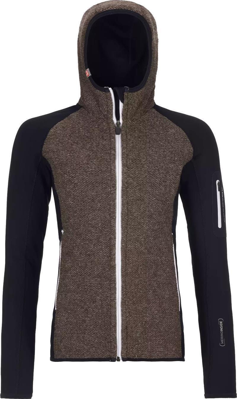 Fleece Plus Classic Knit Hoody - Womens - Black Raven 1