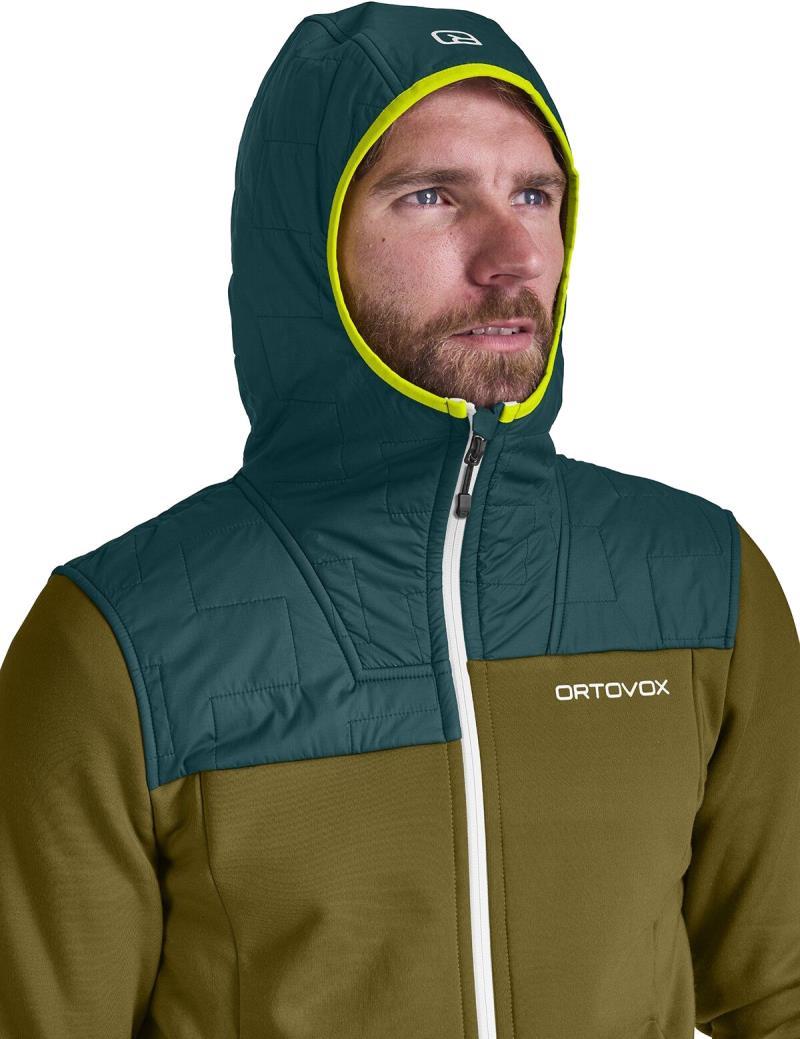 Fleece Plus Hoody - Mens - Green Moss 3
