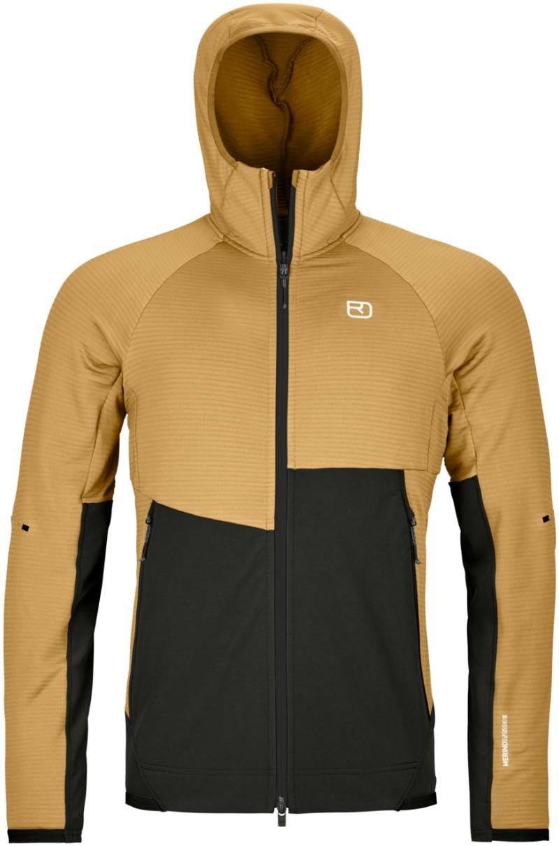 Fleece Rib Hoody - Mens - wild cumin 1