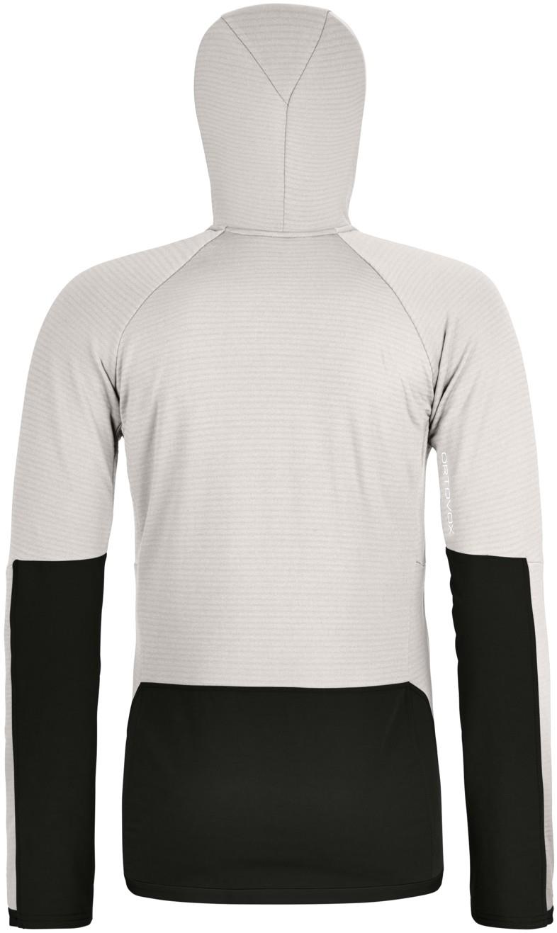 Fleece Rib Hoody - Womens - white tea 1