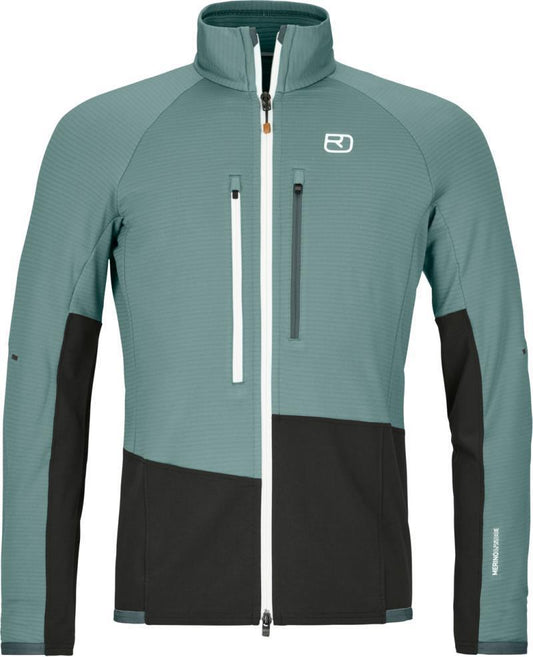 Fleece Rib Jacket - Mens - Arctic Grey 1