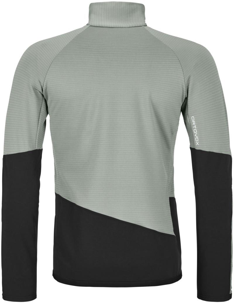 Fleece Rib Jacket - Mens - green sage 1
