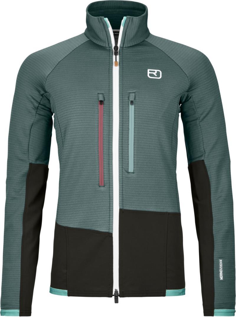 Fleece Rib Jacket - Womens - dark arctic grey 1