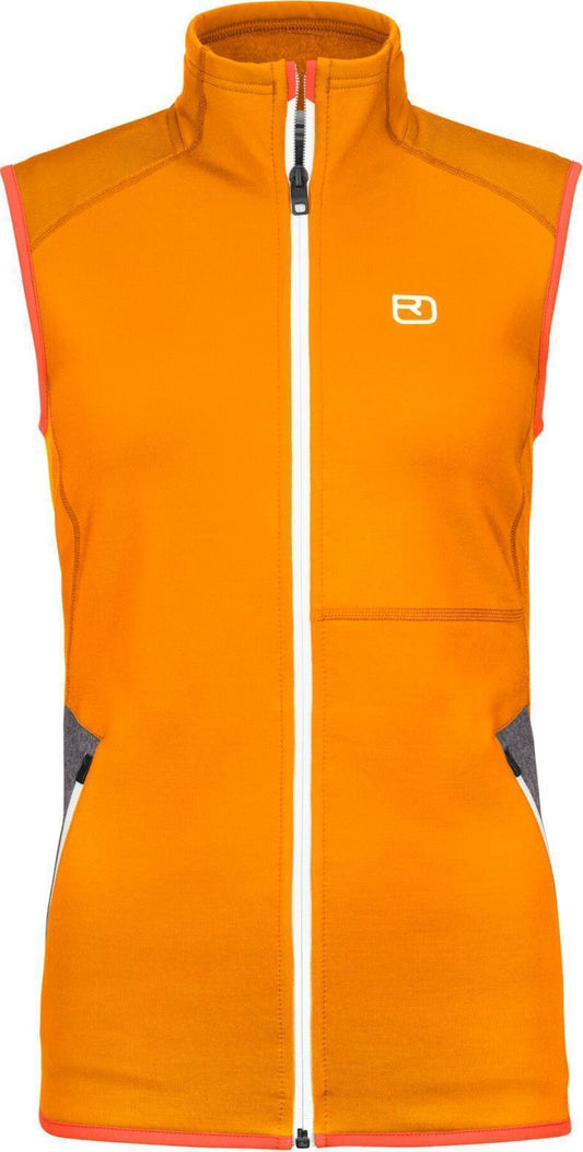 Fleece Vest - Womens - Autumn Leaves 1