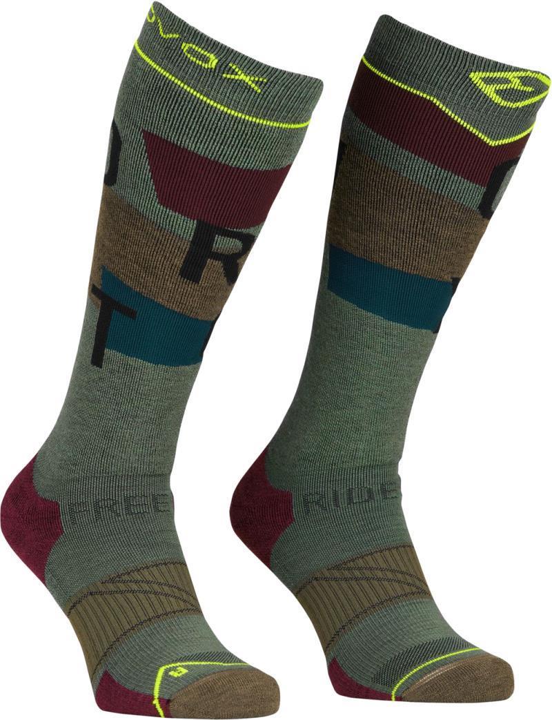 Freeride Long Socks Cozy - Mens - Wild Herbs 1