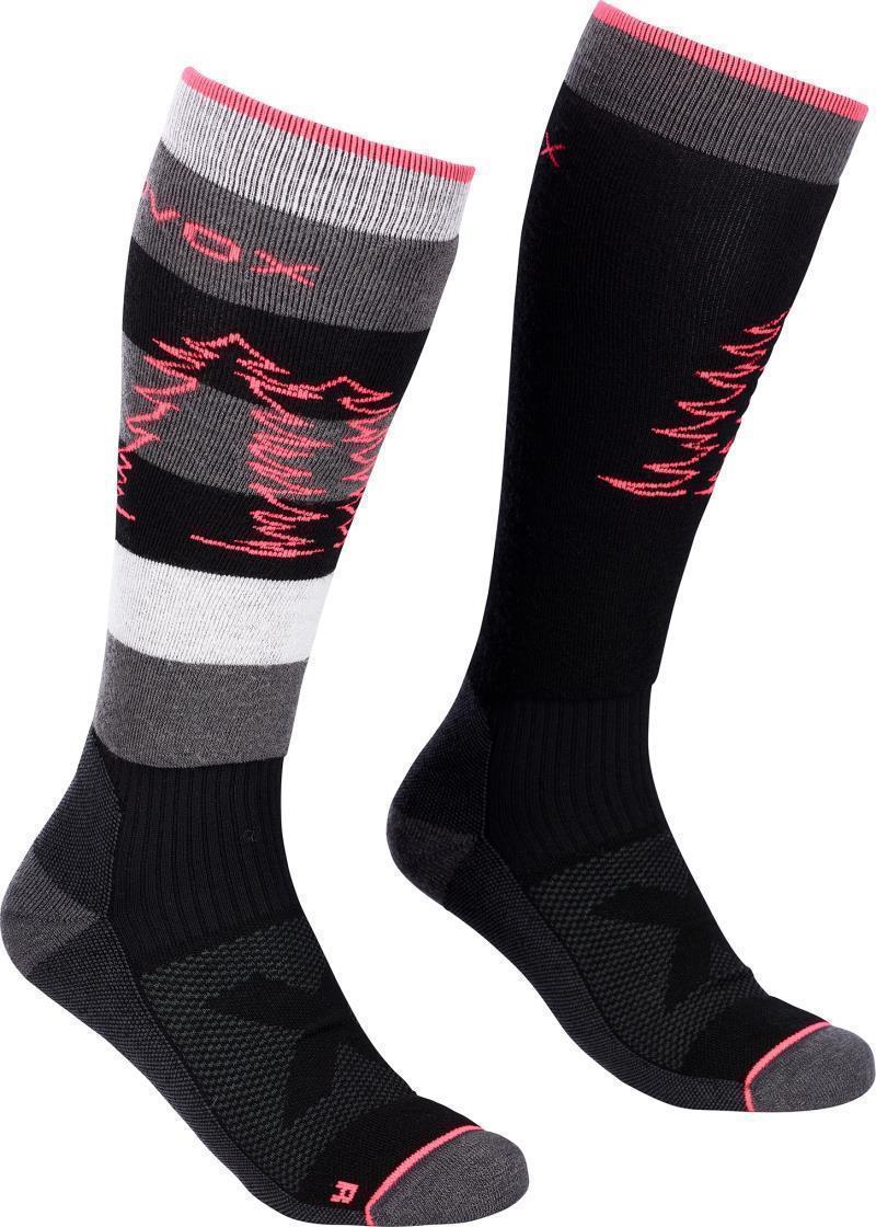 Freeride Long Socks - Womens - Black Raven 1