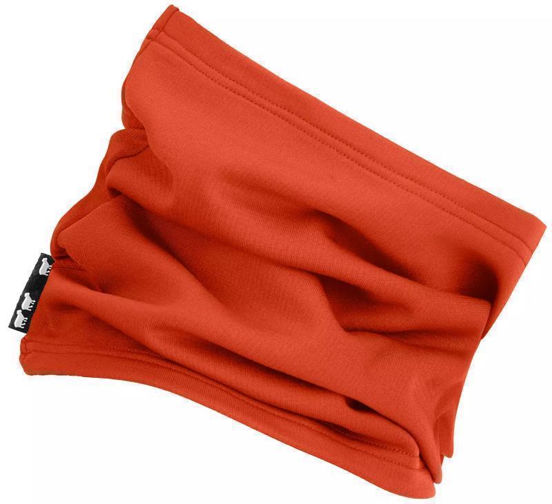 Light Fleece Neckwarmer - Desert Orange 1