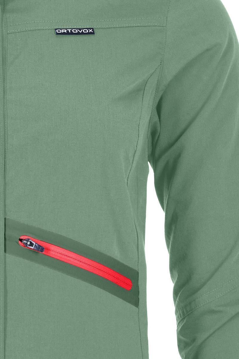 Merino Ashby Shirt LS - Womens - Green Isar 2