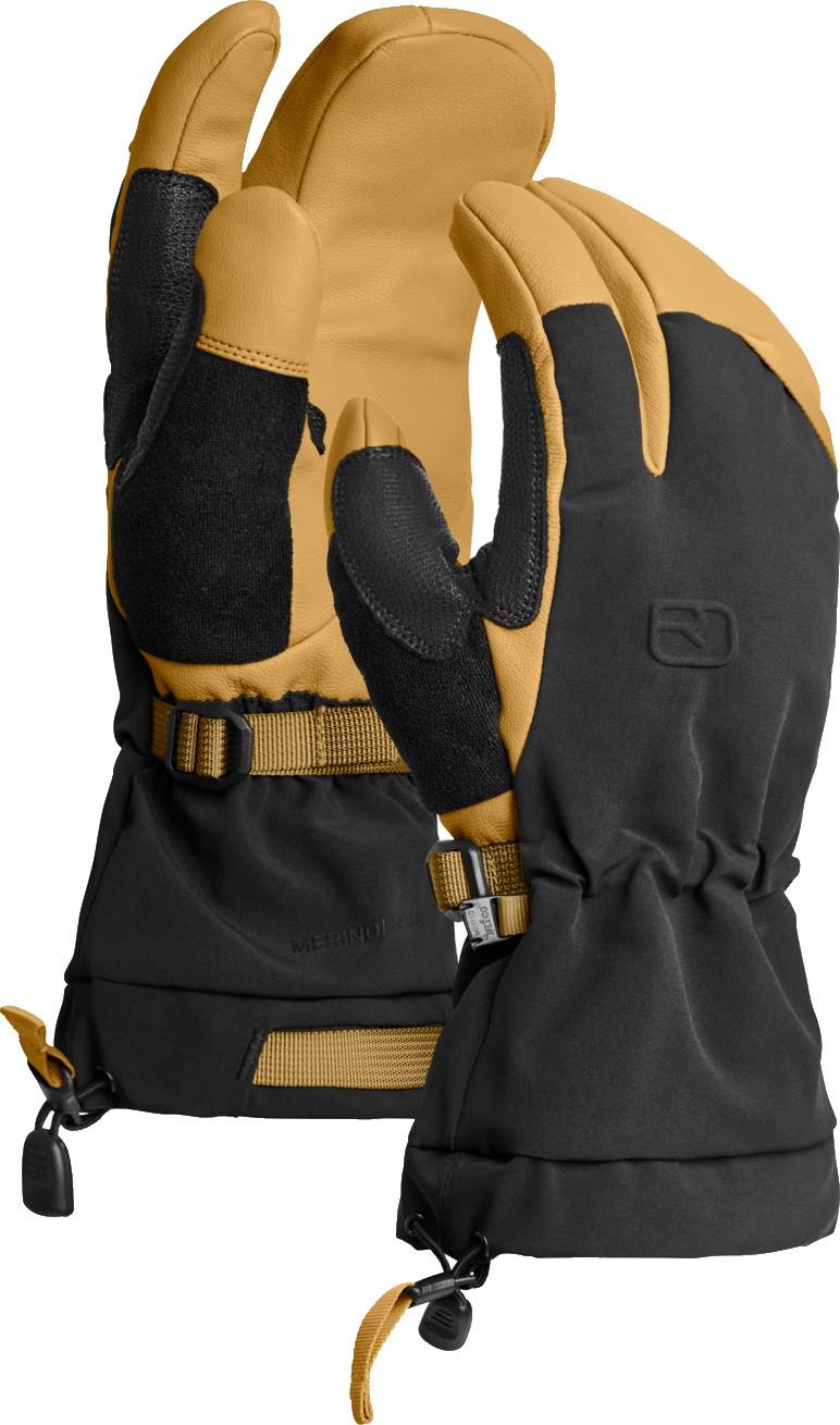 Merino Freeride 3 Finger Gloves - Mens - wild cumin 1