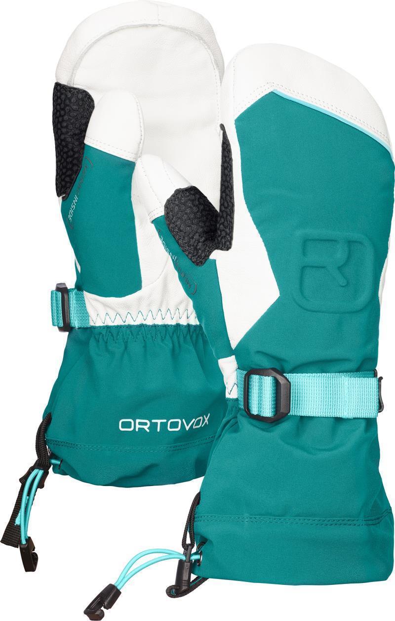 Merino Freeride Mittens - Womens - Pacific Green 1