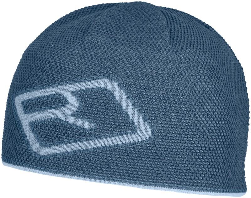 Merino Logo Knit Beanie - light nunatak 1