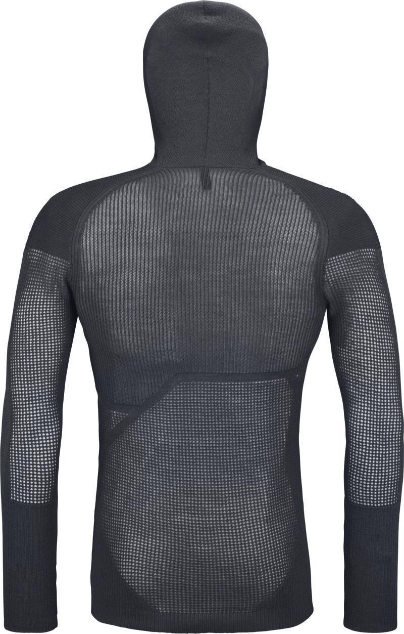 Merino Thermovent Hoody - Mens - Dark Grey Blend 2