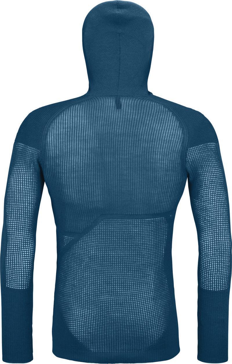 Merino Thermovent Hoody - Mens - Petrol Blue 2