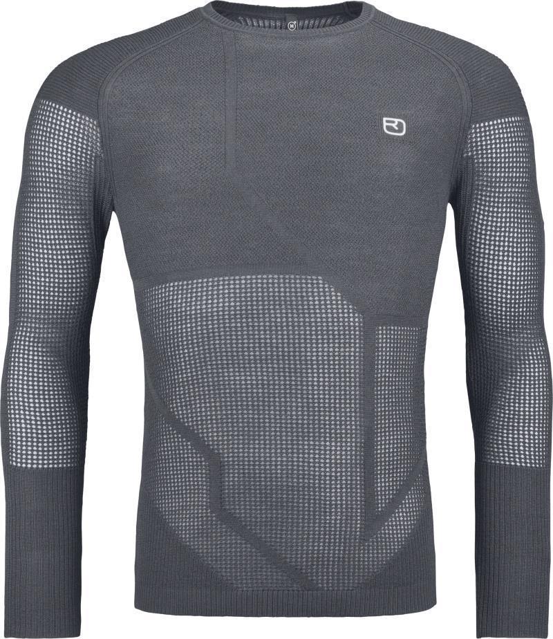 Merino Thermovent LS - Mens - Dark Grey Blend 1