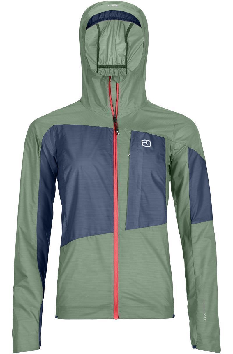 Merino Windbreaker - Womens - green isar 1