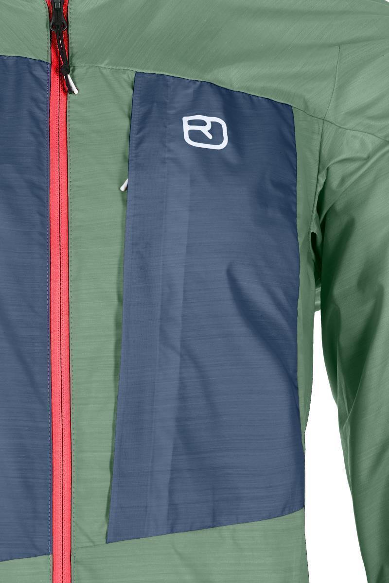Merino Windbreaker - Womens - green isar 1