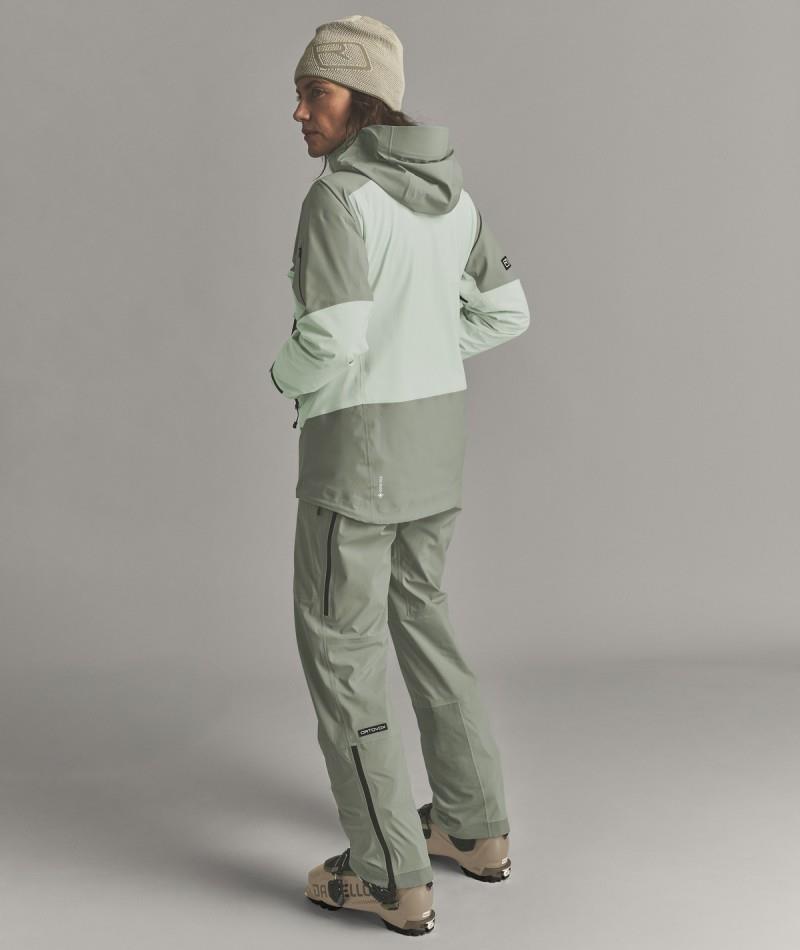 Ortler GTX Jacket - Womens - green acid 1