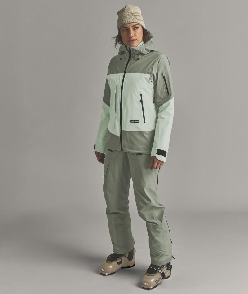Ortler GTX Jacket - Womens - green acid 1