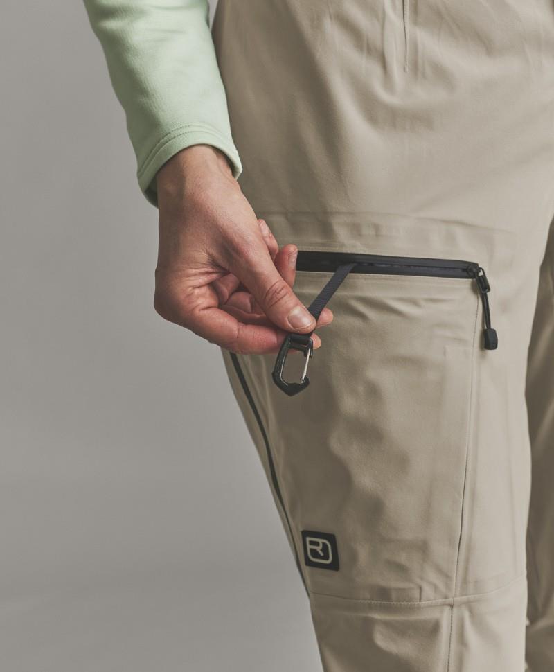 Ortler GTX Pants, Reg - Womens - dark linen 1