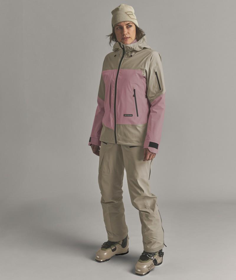 Ortler GTX Pants, Reg - Womens - dark linen 1