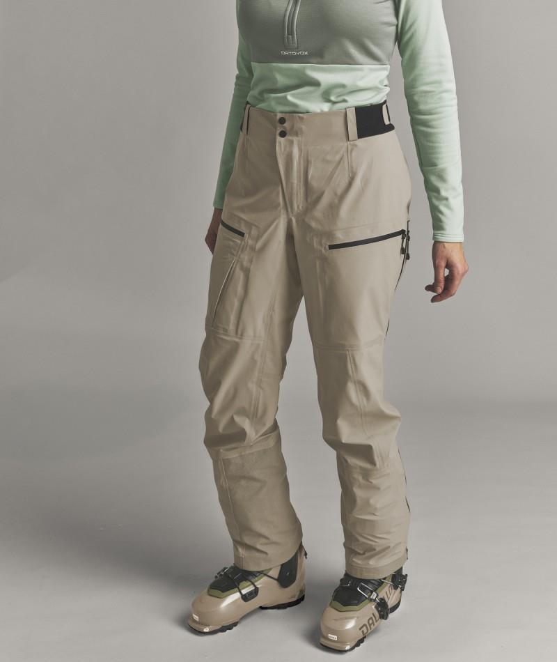 Ortler GTX Pants, Reg - Womens - dark linen 1