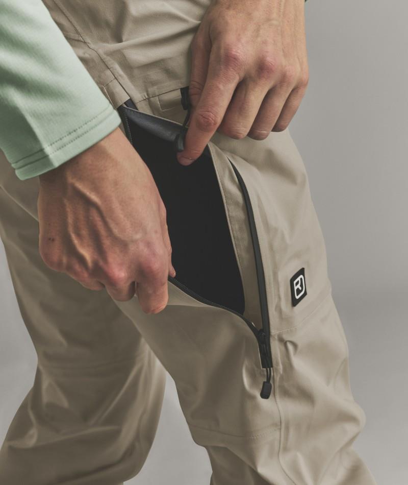 Ortler GTX Pants, Reg - Womens - dark linen 1