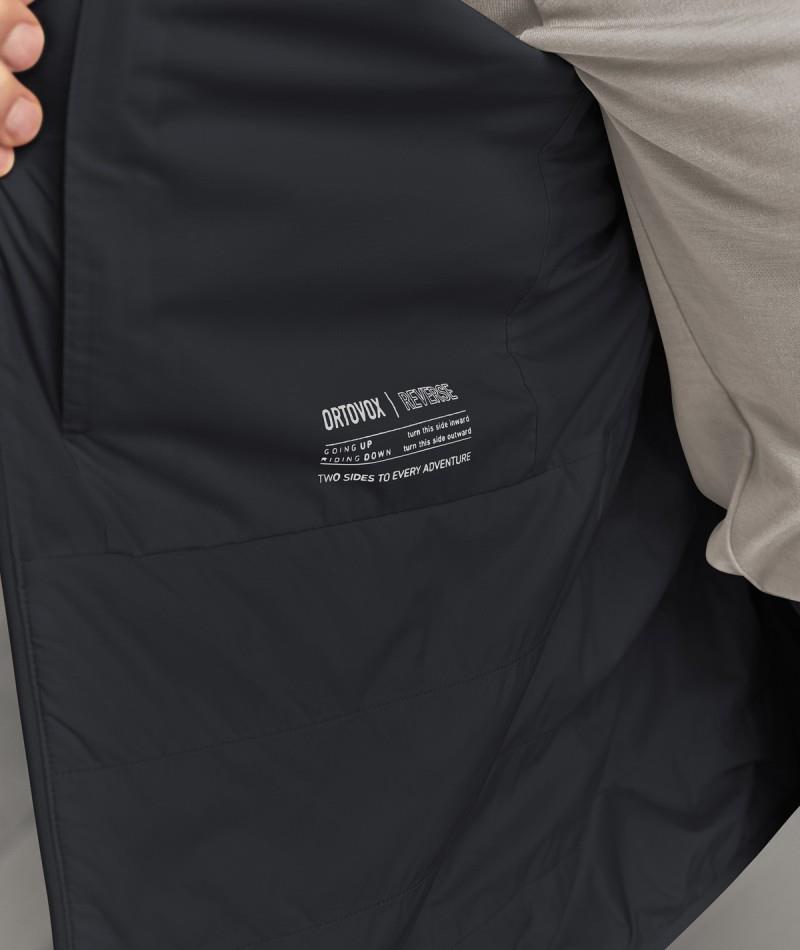 Ortler Metawool 60 Rev Jacket - Mens - black raven 1
