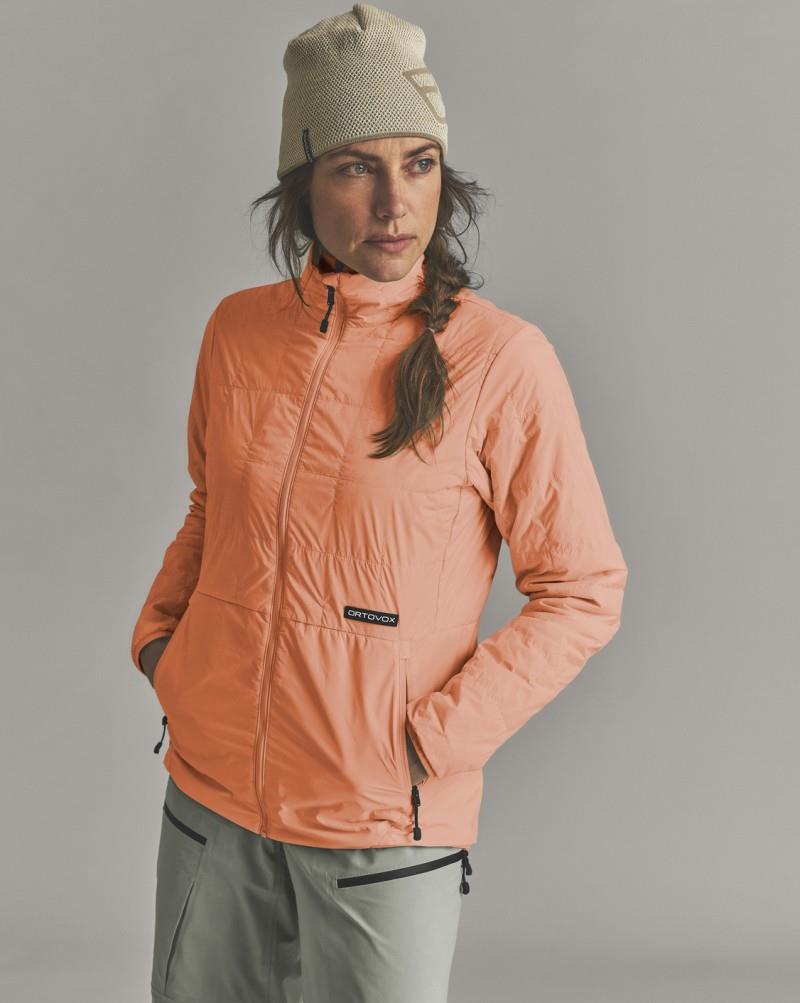 Ortler Metawool 60 Rev Jacket - Womens - faded tangerine 1
