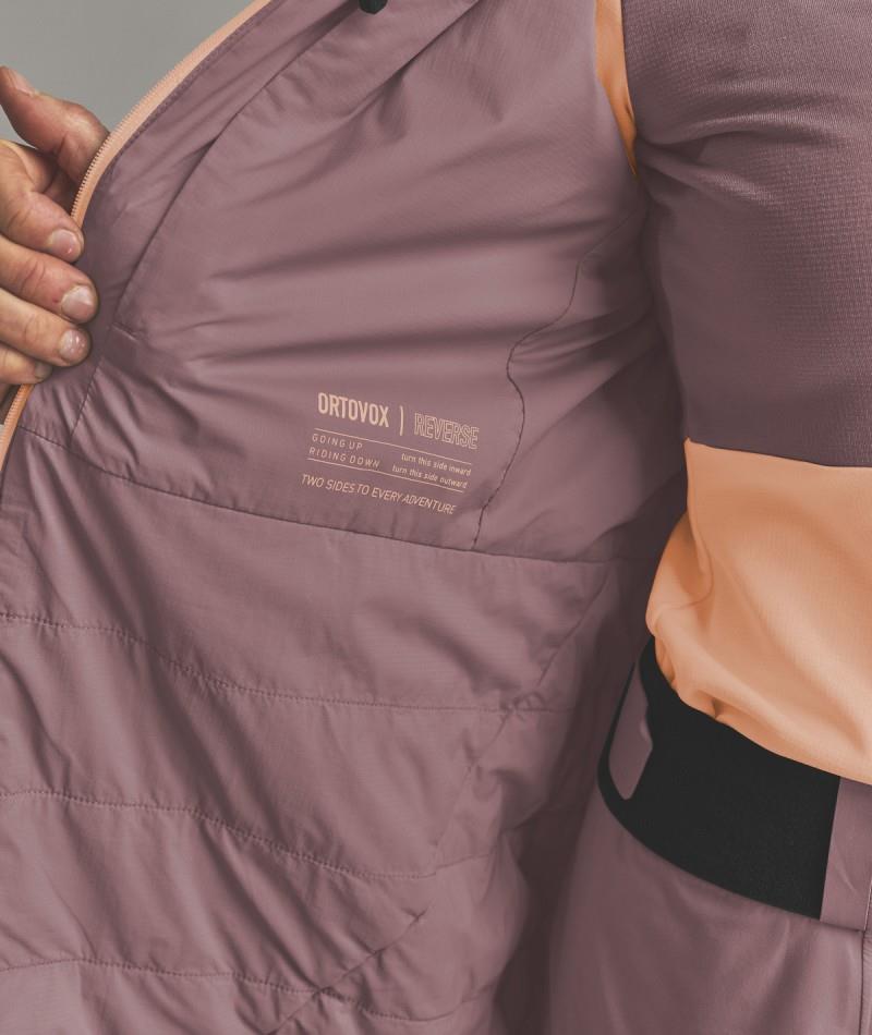 Ortler Metawool 60 Rev Jacket - Womens - faded tangerine 1