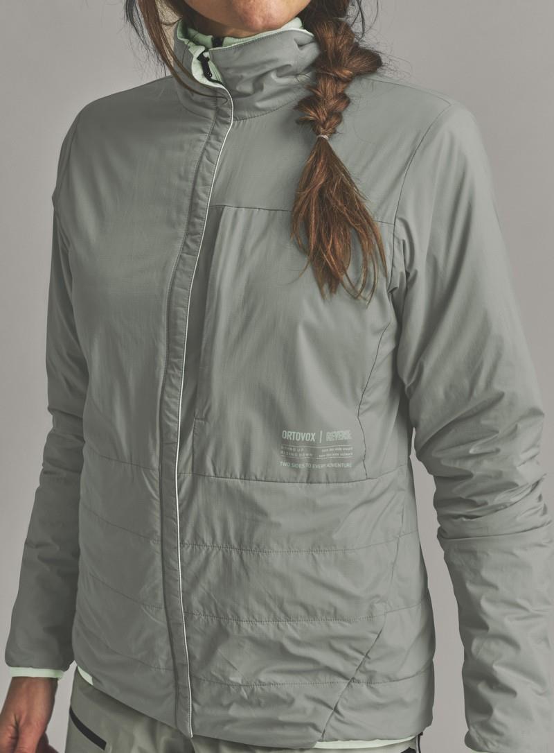 Ortler Metawool 60 Rev Jacket - Womens - green acid 1