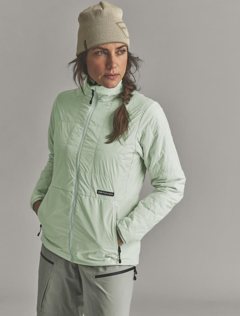 Ortler Metawool 60 Rev Jacket - Womens - green acid 1