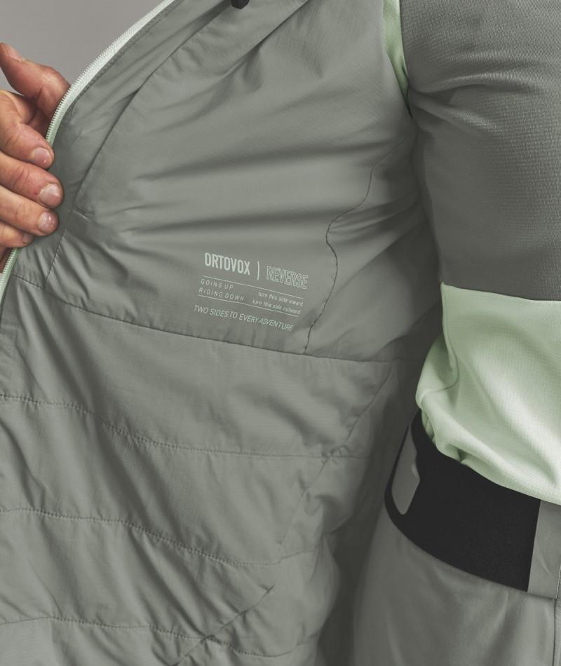 Ortler Metawool 60 Rev Jacket - Womens - green acid 1