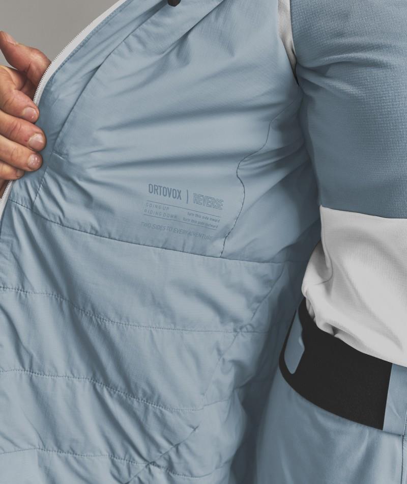 Ortler Metawool 60 Rev Jacket - Womens - white tea 1