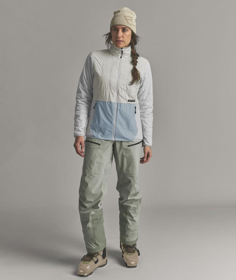Ortler Metawool 60 Rev Jacket - Womens - white tea 1