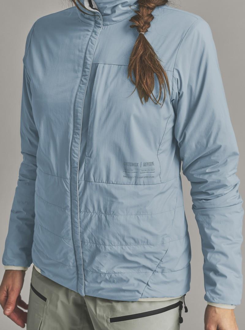 Ortler Metawool 60 Rev Jacket - Womens - white tea 1