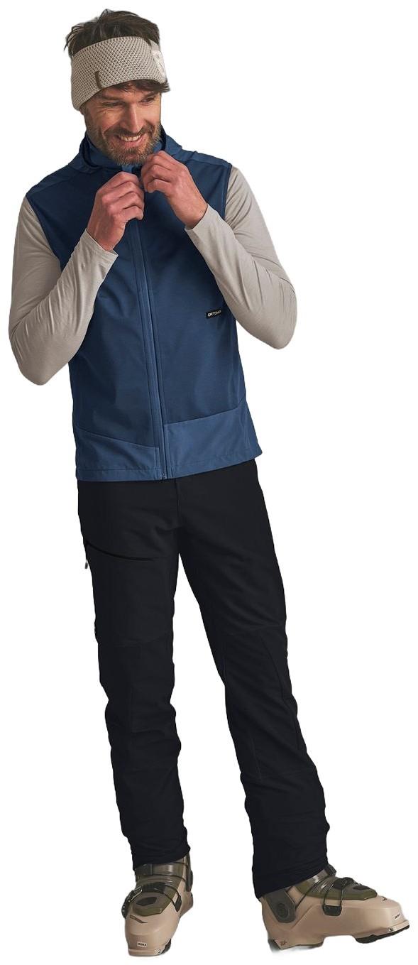 Ortler Softshell Pants, Reg - Mens - black raven 1