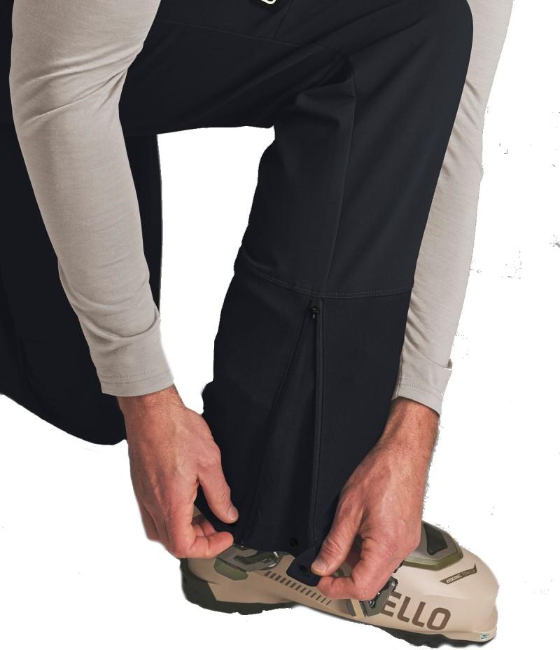 Ortler Softshell Pants, Reg - Mens - black raven 1
