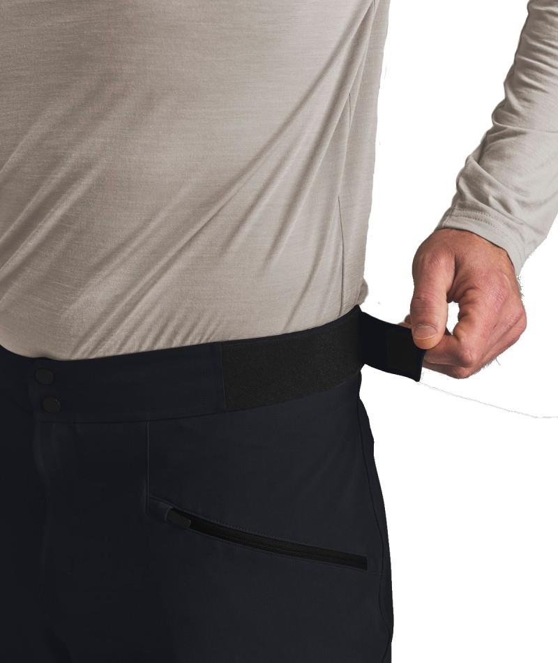 Ortler Softshell Pants, Reg - Mens - black raven 1