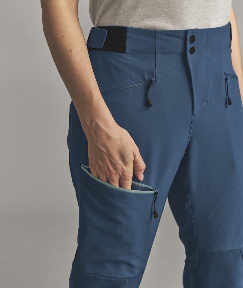Ortler Softshell Pants, Reg - Womens - blue nunatak 1