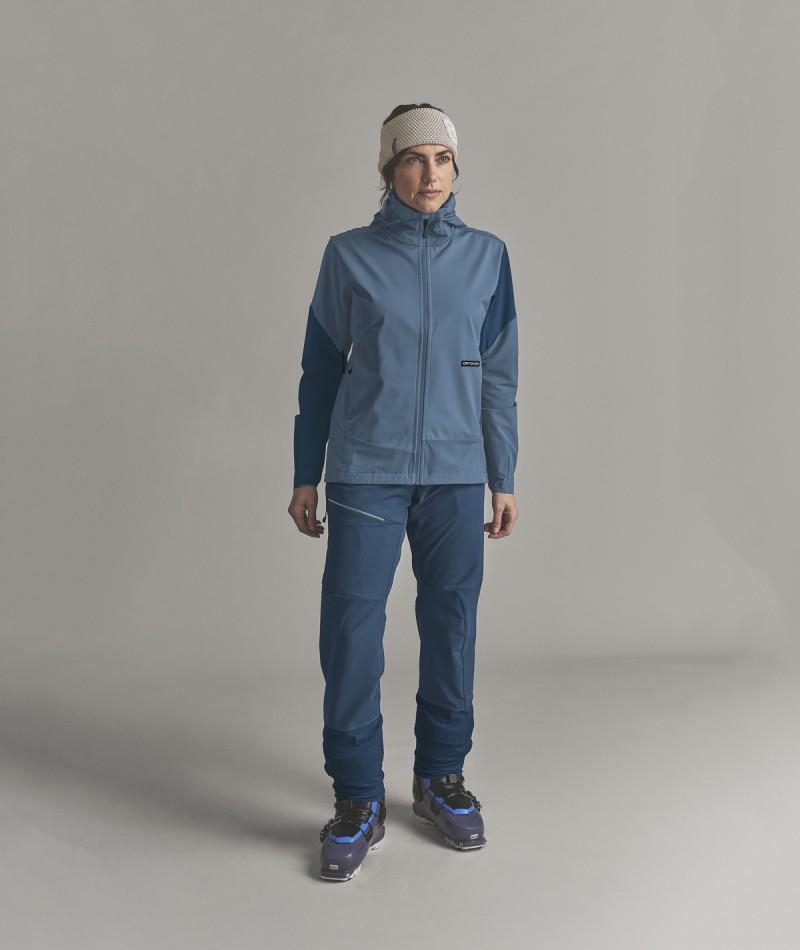 Ortler Softshell Pants, Reg - Womens - blue nunatak 1