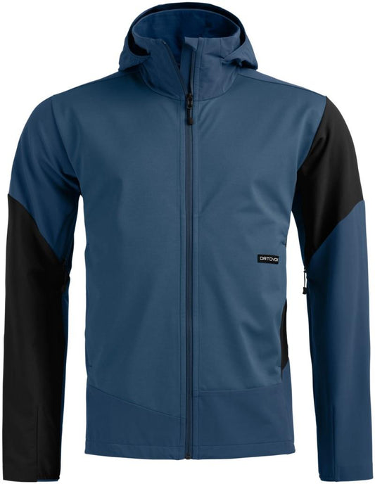Ortler Softshell Plus Jacket - Mens - blue nunatak 1