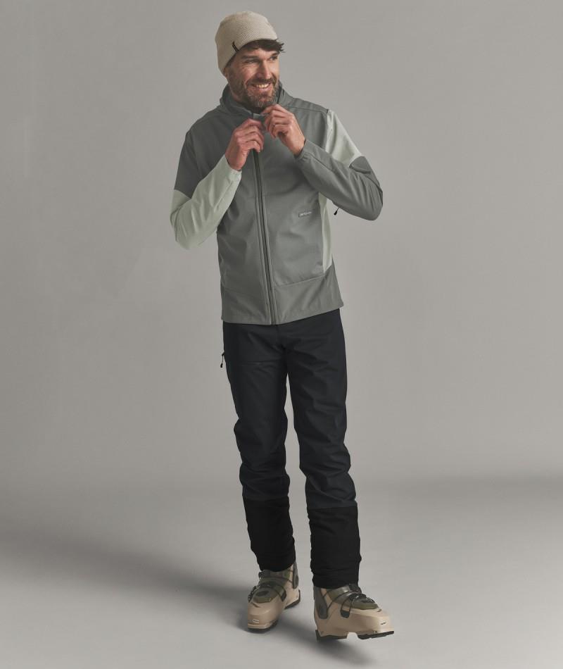 Ortler Softshell Plus Jacket - Mens - dark sage 1