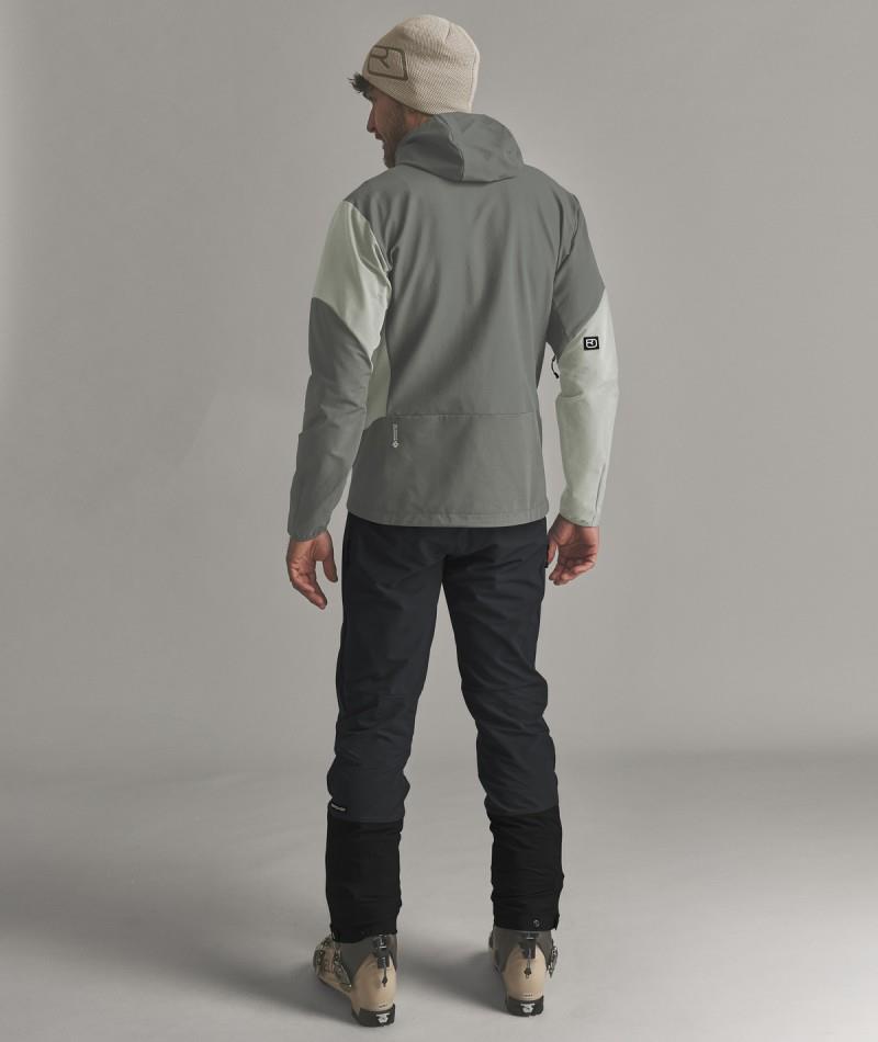 Ortler Softshell Plus Jacket - Mens - dark sage 1