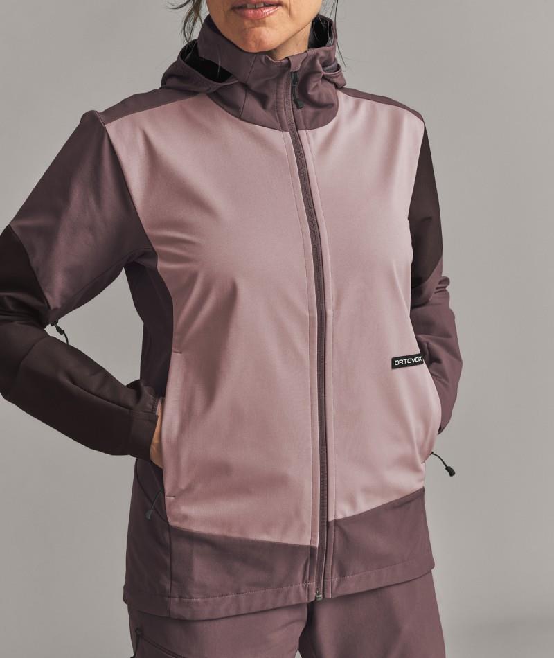 Ortler Softshell Plus Jacket - Womens - chestnut 1