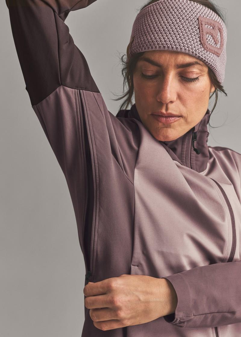 Ortler Softshell Plus Jacket - Womens - chestnut 1