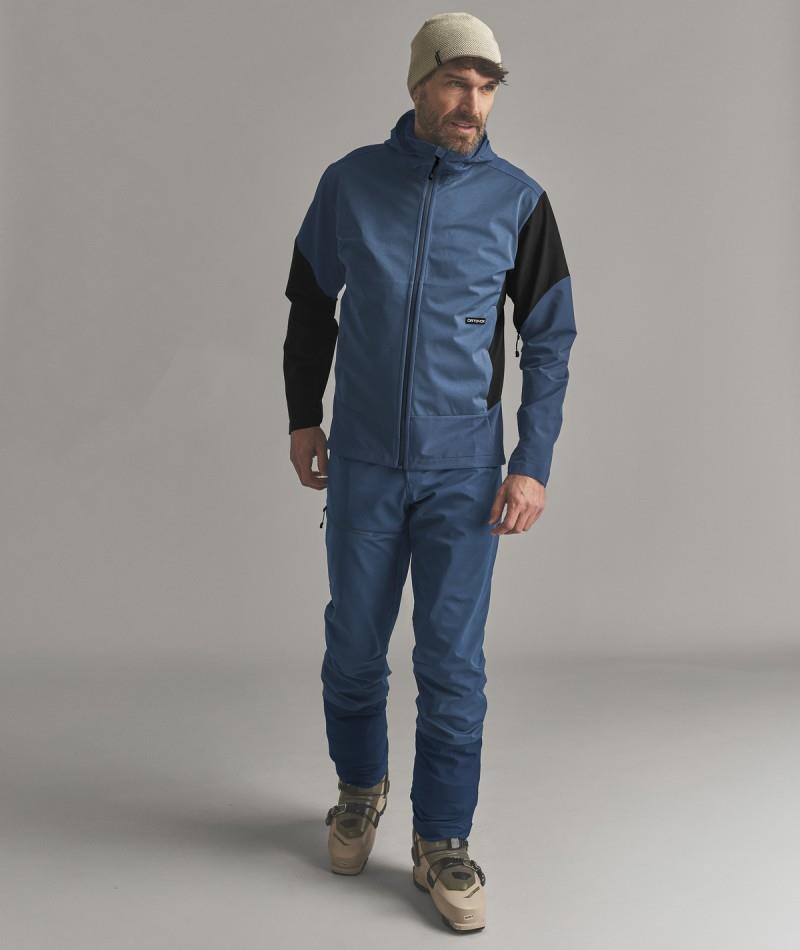 Ortler Softshell Plus Pants, Reg - Mens - blue nunatak 1